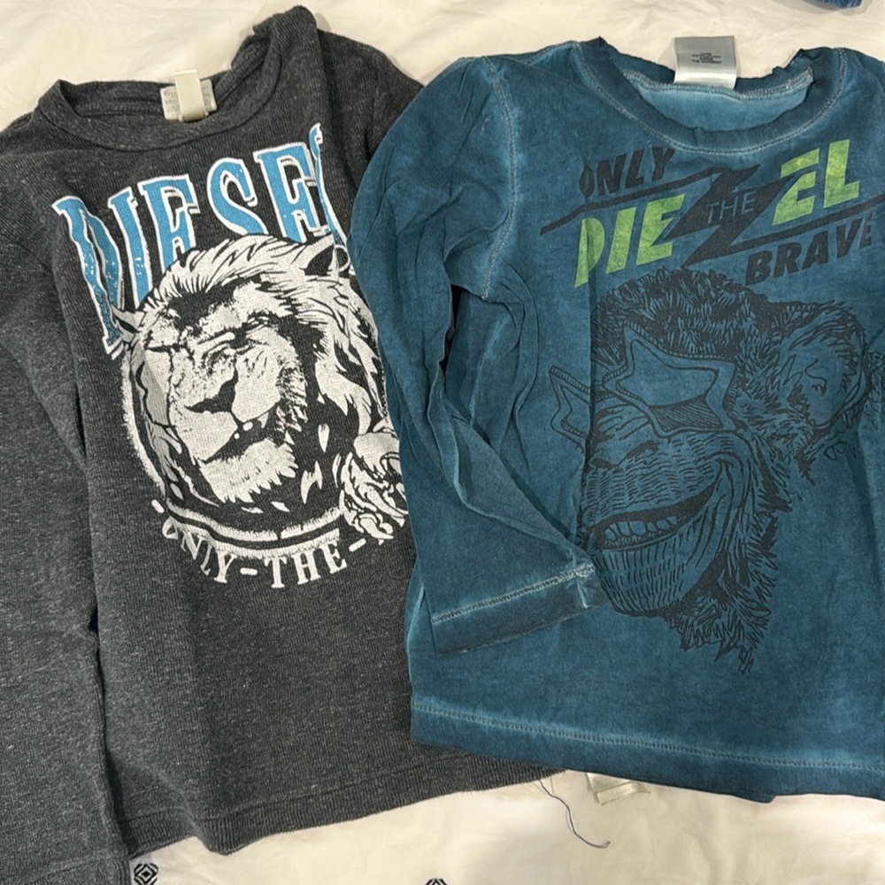 Diesel long sleeve shirts
